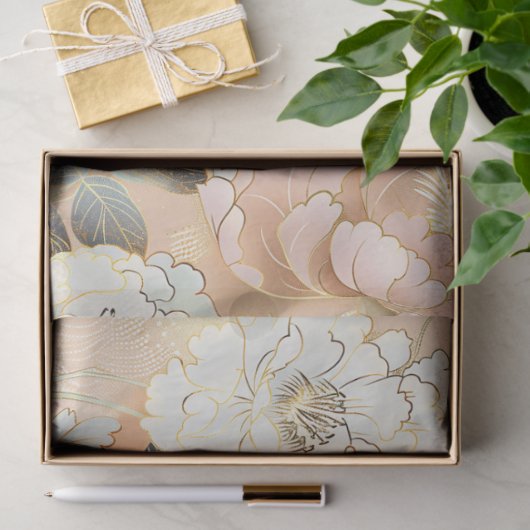 開花美しい分離 薄葉紙 (ギフト)