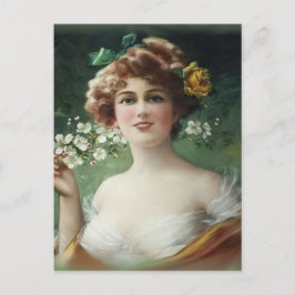 開花美しい ポストカード