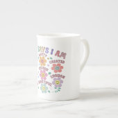 開花肯定熱タンブラー ボーンチャイナマグカップ (正面右)