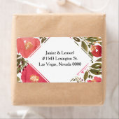 開花花住所 シール (インサイチュ)