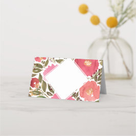 開花花 プレイスカード