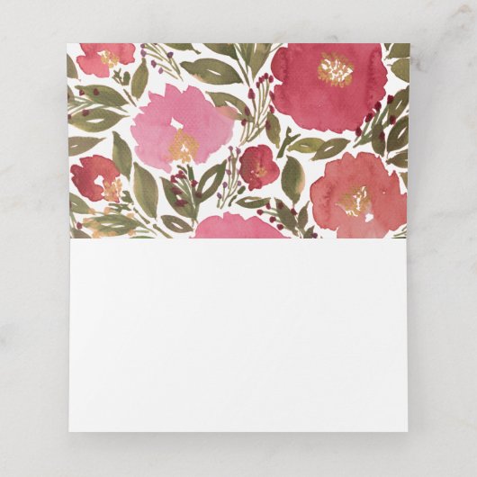 開花花 プレイスカード (内部開封)