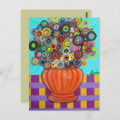 開花葉書 ポストカード (正面/裏面)