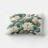 開花蓮の禅枕 ランバークッション (裏面)