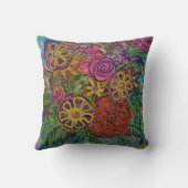 開花装飾用クッション16インチx 16インチ クッション (裏面)