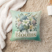 開花装飾用クッション16"x16": Floで開花する クッション (ブランケット)