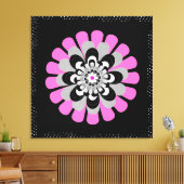 開花赤面 キャンバスプリント (インサイチュ (リビング))