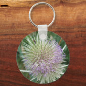 開花野生の草キーチェーン キーホルダー (正面)