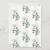 開花野草 | Meadowフローラ |ブライダルシャワーI 招待状 (裏面)