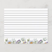 開花野草 | Meadowフローラ |レシピカード (裏面)