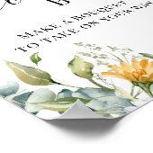 開花野草 | Meadowフローラ |花のバー ポスター (角)