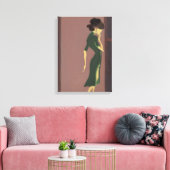 開花青少年No.7 キャンバスプリント (インサイチュ (リビング))