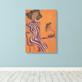 開花青少年No.8 キャンバスプリント (インサイチュ (ウッドフロア))