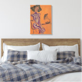 開花青少年No.8 キャンバスプリント (インサイチュ (寝室))