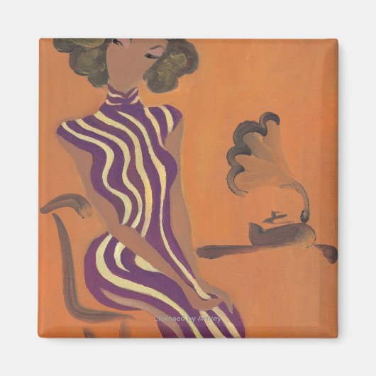 開花青少年No.8 マグネット (正面)