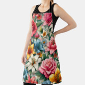 開花鮮やかフローラエプロン エプロン (インサイチュ)