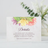 開花鮮やか大理石詳細 エンクロージャーカード (スタンド正面)