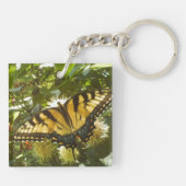 開花黄色（昆虫）オオカバマダラ、モナーク キーホルダー (裏面)