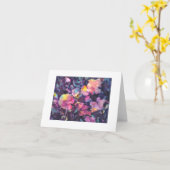 開花70 カード (黄色い花)