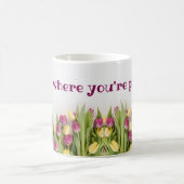 開花(あなたは植栽) コーヒーマグカップ (中央)