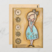 開花 – はがき (正面/裏面)