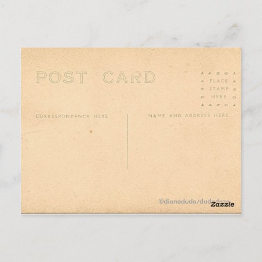 開花 – はがき (裏面)