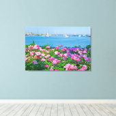 開花 キャンバスプリント (インサイチュ (ウッドフロア))