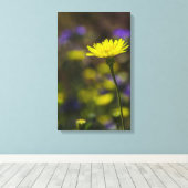 開花 キャンバスプリント (インサイチュ (ウッドフロア))