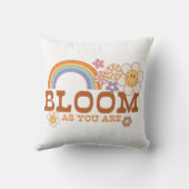 開花 クッション (裏面)