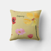 開花 クッション (裏面)