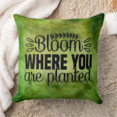 開花 クッション (ブランケット)