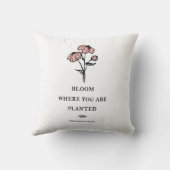 開花 クッション (裏面)