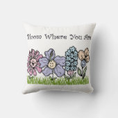 開花 クッション (裏面)