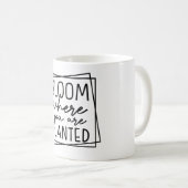 開花 コーヒーマグカップ (正面右)