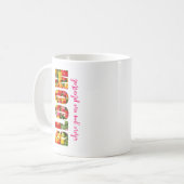 開花 コーヒーマグカップ (正面左)