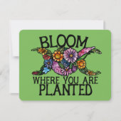 開花 シーズンカード (正面)