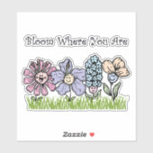 開花 シール (シート)