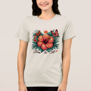開花 トライブレンドTシャツ