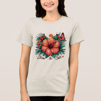 開花 トライブレンドTシャツ