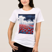 開花 トライブレンドTシャツ (正面)