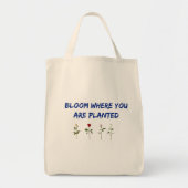 開花 トートバッグ (正面)