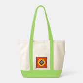 開花 トートバッグ (裏面)