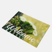 開花 ドアマット (アングル)