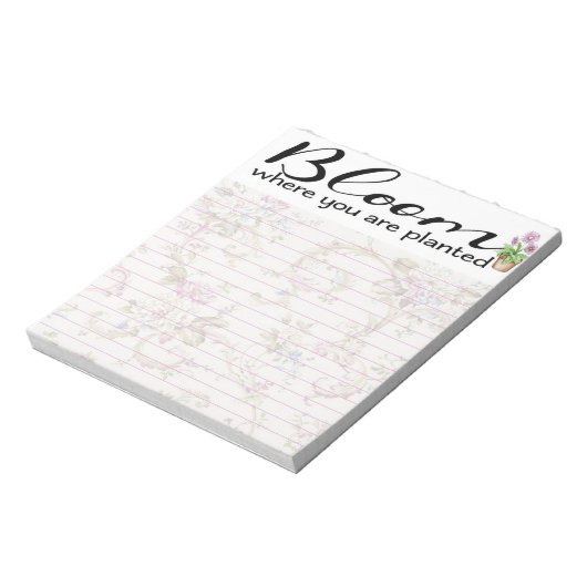 開花 ノートパッド (回転)