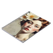 開花 | ノートブックのジャーナル ノートブック (左側)