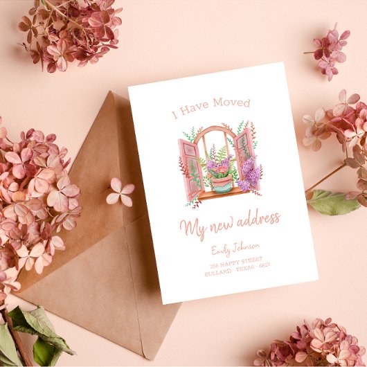 開花（ビュー移動別） 案内状