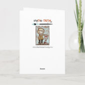 開花 – フレンドシップカード カード (裏面)