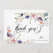 開花 |フローラありがとう ノートカード (正面/裏面)