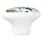 開花 | フローラカラフルセラミック引き出しプル セラミックノブ (側面)