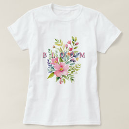 開花-フローラ Tシャツ